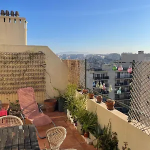 4 Personnes 60 M2 Terrasse 35m2 Sejour Sud 2 Vraies Gare Saint-charles Universite Marseille